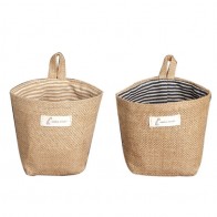 Utensilo - kleine Tasche offen zum Aufhängen - gestreift - Bild 1