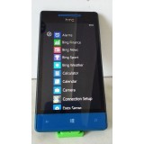 HTC Windows Phone 8S - 4 GB blau-schwarz Bild 2