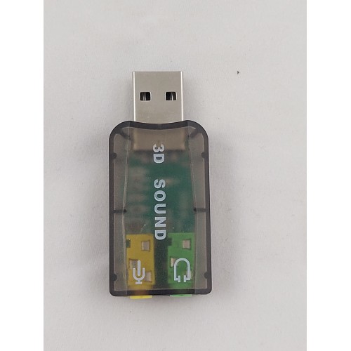externe USB Soundkarte Audio Adapter - Bild 1