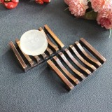 rustikale einfache Seifenschale aus Bambus - 5