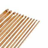 Häkelnadel-Set aus Bambus mit 12 Größen - Bild 2