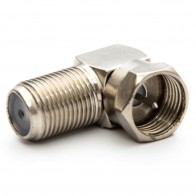Winkeladapter F-Stecker auf F-Buchse - Bild 1
