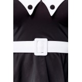 Vintage Badekleid schwarz-weiß - 50120 - Bild 5