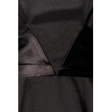 Belsira Premium Satin-Swingkleid schwarz - 50125 - Bild 5