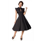 Belsira Premium Vintage-Kleid schwarz - 50152 - Bild 2