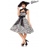 Vintage-Kleid schwarz/weiß - AT50096 - Bild 1