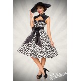 Vintage-Kleid schwarz/weiß - AT50096 - Bild 6