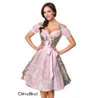 Premium Brokat-Dirndl inklusive Bluse - AT70049 - Bild 1