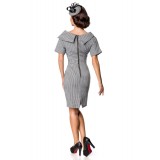 Belsira Premium Vintage-Kleid grau - 50149 - Bild 3