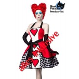 Queen of Hearts - Filmfigur Red Queen Kostüm - AT80052 - Bild 8