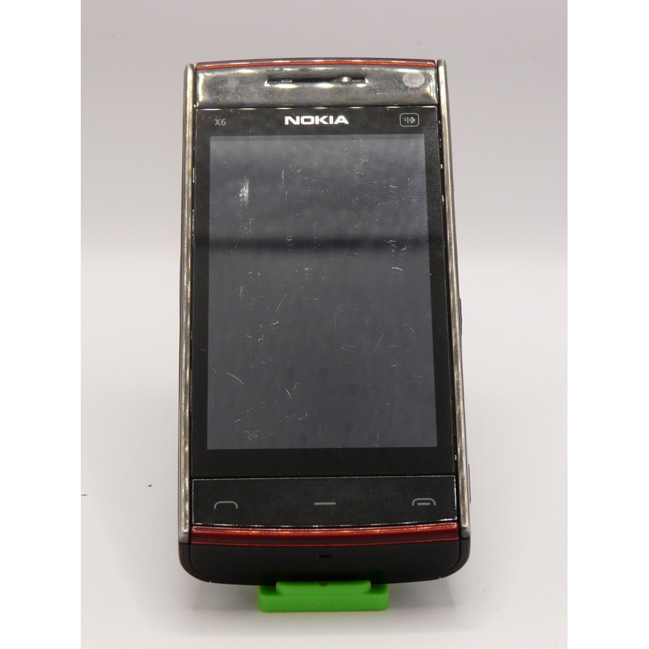 Nokia X6-00 - rot/schwarz, ohne Simlock - Handy - Bild 1