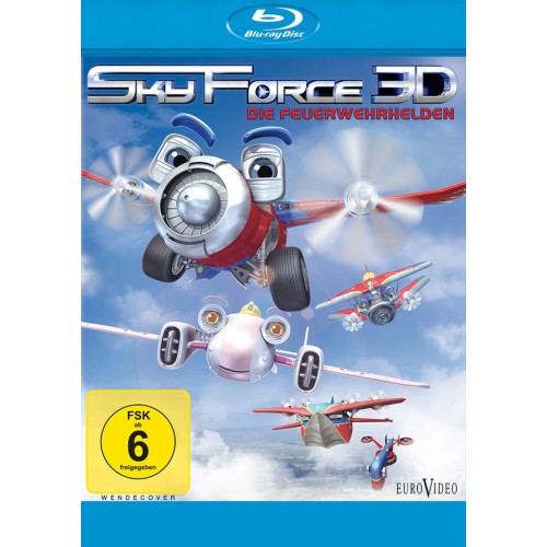 Sky Force 3D - Die Feuerwehrhelden - 3D + 2D - Blu-Ray - Bild 1